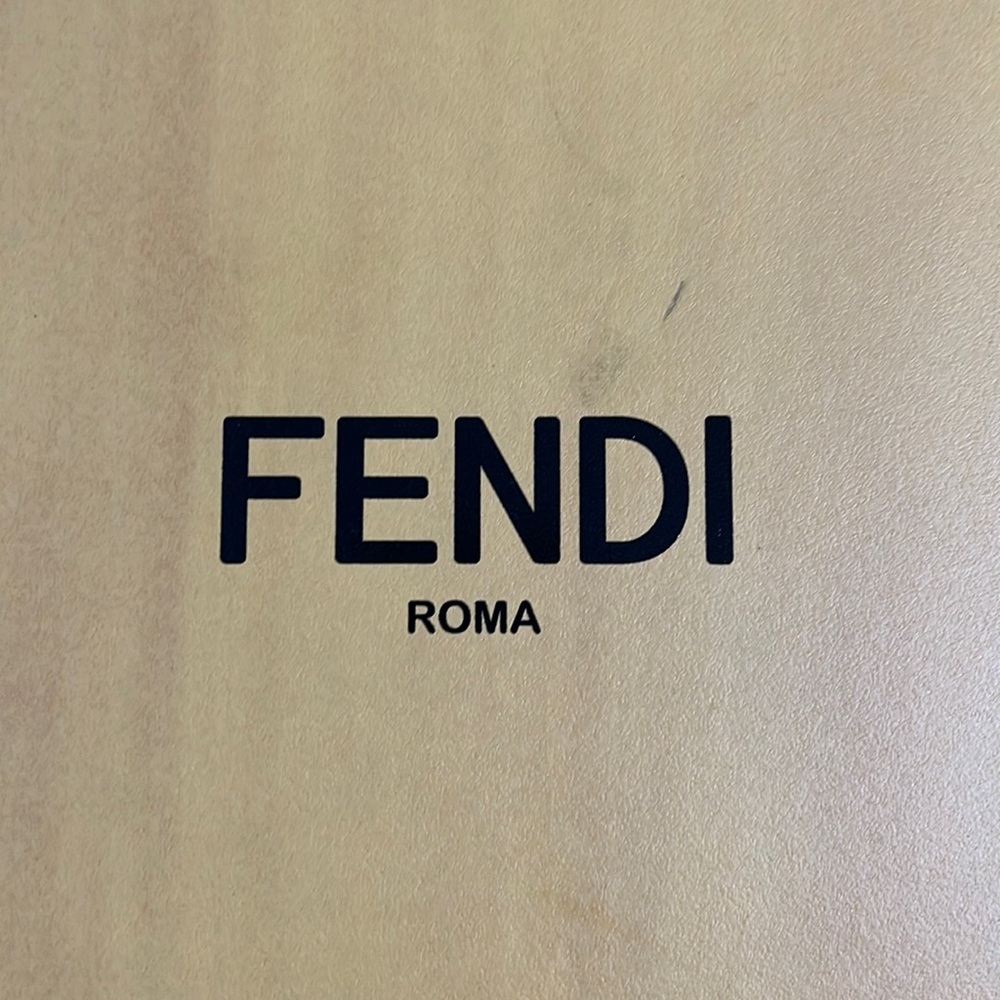 Fendi logo boots